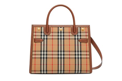 burberry house check tote bag|burberry tote bag on succession.